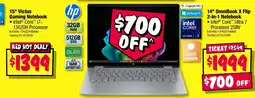 JB Hi-Fi hp 14" OmniBook X Flip 2-In-1 Notebook offer