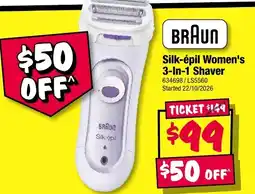 JB Hi-Fi Braun Silk-épil Women's 3-In-1 Shaver offer