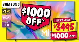 JB Hi-Fi Samsung Mini LED offer