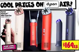 JB Hi-Fi Dyson HushJet Mini Cool Fan offer