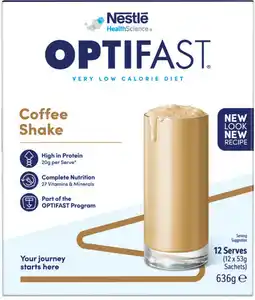 Priceline Optifast VLCD Shake Coffee offer