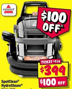 JB Hi-Fi Bissell SpotClean HydroSteam offer