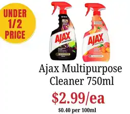 Farmer Jack's Ajax Multipurpose Cleaner offer