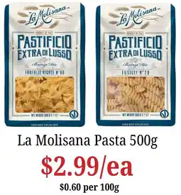 Farmer Jack's La Molisana Pasta offer
