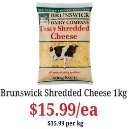 Farmer Jack's Brunswick Shredded Cheese offer