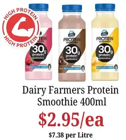 Farmer Jack's Dairy Farmers Protein Smoothie offer