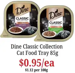Farmer Jack's Dine Classic Collection Cat Food Tray offer