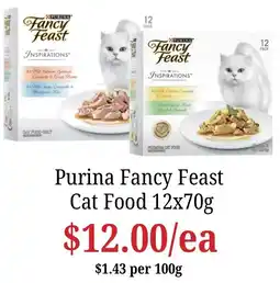 Farmer Jack's Purina Fancy Feast Cat Food offer