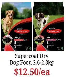 Farmer Jack's Supercoat Dry Dog Food offer