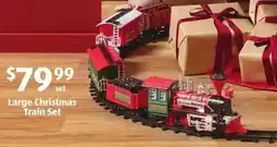 ALDI Large Christmas Train Set offer