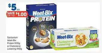 Foodland Sanitarium Weet Bix Protein Or Cholesterol Lowering offer