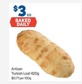 Foodland Artisan Turkish Loaf offer