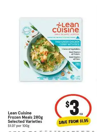 IGA Lean Cuisine Frozen Meals offer