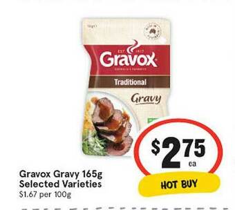 IGA Gravox Gravy offer