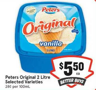 IGA Peters Original offer