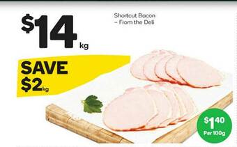 Woolworths Shortcut Bacon offer