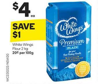 Woolworths White Wings Flour offer