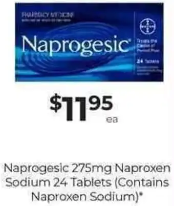 Naprogesic 275mg Naproxen Sodium