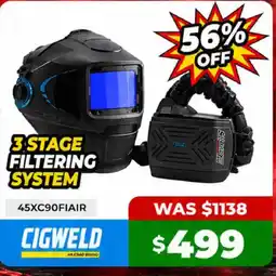 Sydney Tools Cigweld 3 Stage Filtering System offer
