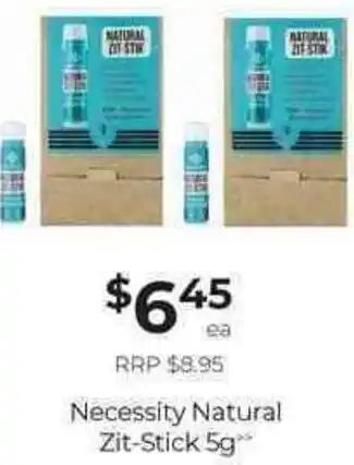 Superpharmacy Necessity Natural Zit-Stick 5g offer