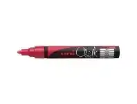 Officeworks Uni Liquid Chalk Marker Bullet Tip Red offer