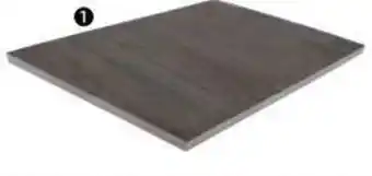 Bunnings Tuscan Path 600mm x 600mm x 20mm Porcelain Paver In Charcoal offer