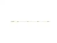Bevilles Jewellery 9ct Yellow Gold Silver Infused Cable Link Anklet 25cm offer