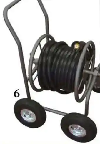 Holman Metal Fire Hose Cart 36m x 20mm Fitted Fire Hose
