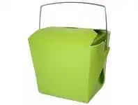 The Party People Shop Noodle Boxes - Cardboard, Lime Green 4 pk offer