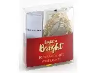 The Party People Shop Wire Lights - 50 LED Battery Warm White offer