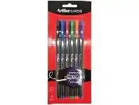 Officeworks Artline Supreme Fineliner 0.4mm Assorted 6 Pack offer
