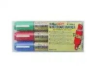 Officeworks Artline 525TT Dual Nib Whiteboard Marker Assorted 3 Pack offer