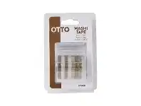 Officeworks Otto Washi Tape Metallics 8 Pack offer