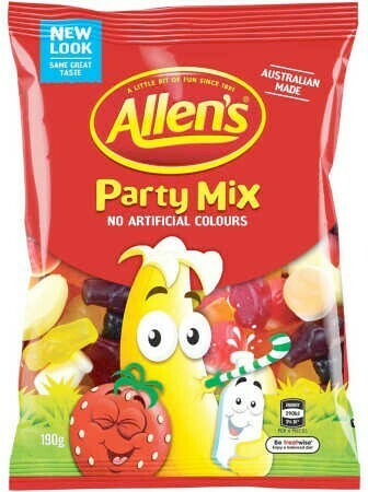 BIG W Allen's Party Mix 190g offer