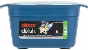 Décor Delish Oblong Container 1.9-Litre
