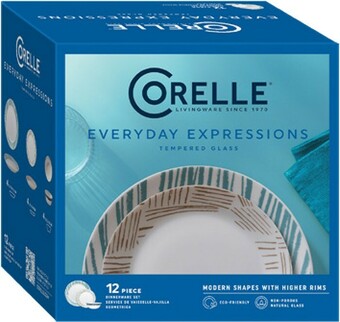 BIG W Corelle Everyday Geometrica 12-Piece Set offer