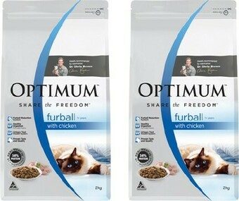 BIG W Optimum Dry Cat Food Varieties 2kg offer