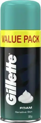 BIG W Gillette Foam Original 333g offer