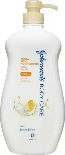 BIG W Johnson's Body Care Extra Rich Moisturising Cream Body Wash 1L offer