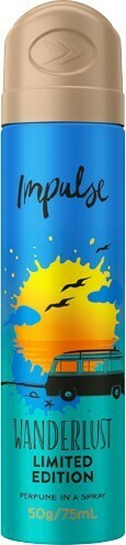 Impulse Body Spray Wanderlust 75mL