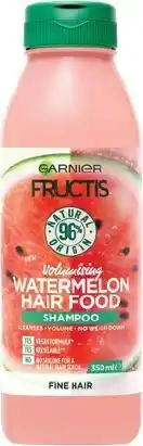 BIG W Garnier Fructis Hair Food Watermelon Shampoo 350ml offer