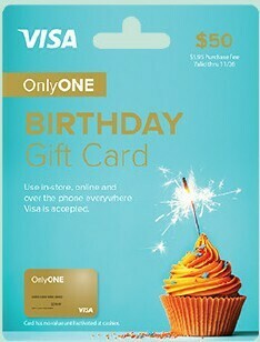 BIG W Visa Birthday Gift Card offer