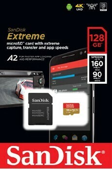 BIG W SanDisk Xtreme Micro SD Card SDXC with Adaptor 128GB offer