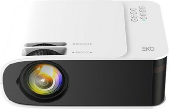 EKO Full HD 1080P Projector with Built-in Speaker