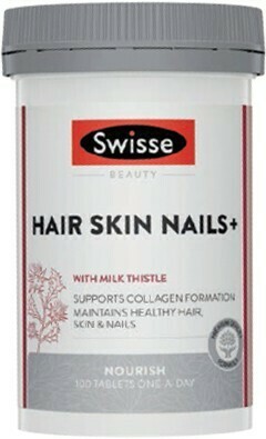 Priceline Swisse Hair Skin Nails+ 100 Tablets offer