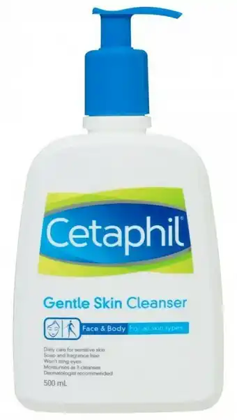 Priceline Cetaphil Gentle Skin Cleanser 500mL offer
