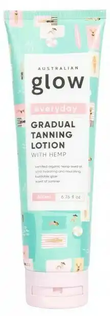 Priceline Australian Glow Everyday Gradual Tanning Lotion with Hemp 200mL offer