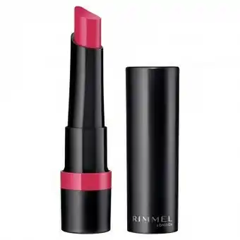Priceline Rimmel London Lasting Finish Matte Lipstick in Furious Fuchsia offer