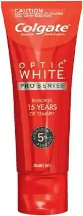 Priceline Colgate Optic White Pro Series 5% Toothpaste offer