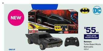 Batman Turbo Boost Movie Batmobile
